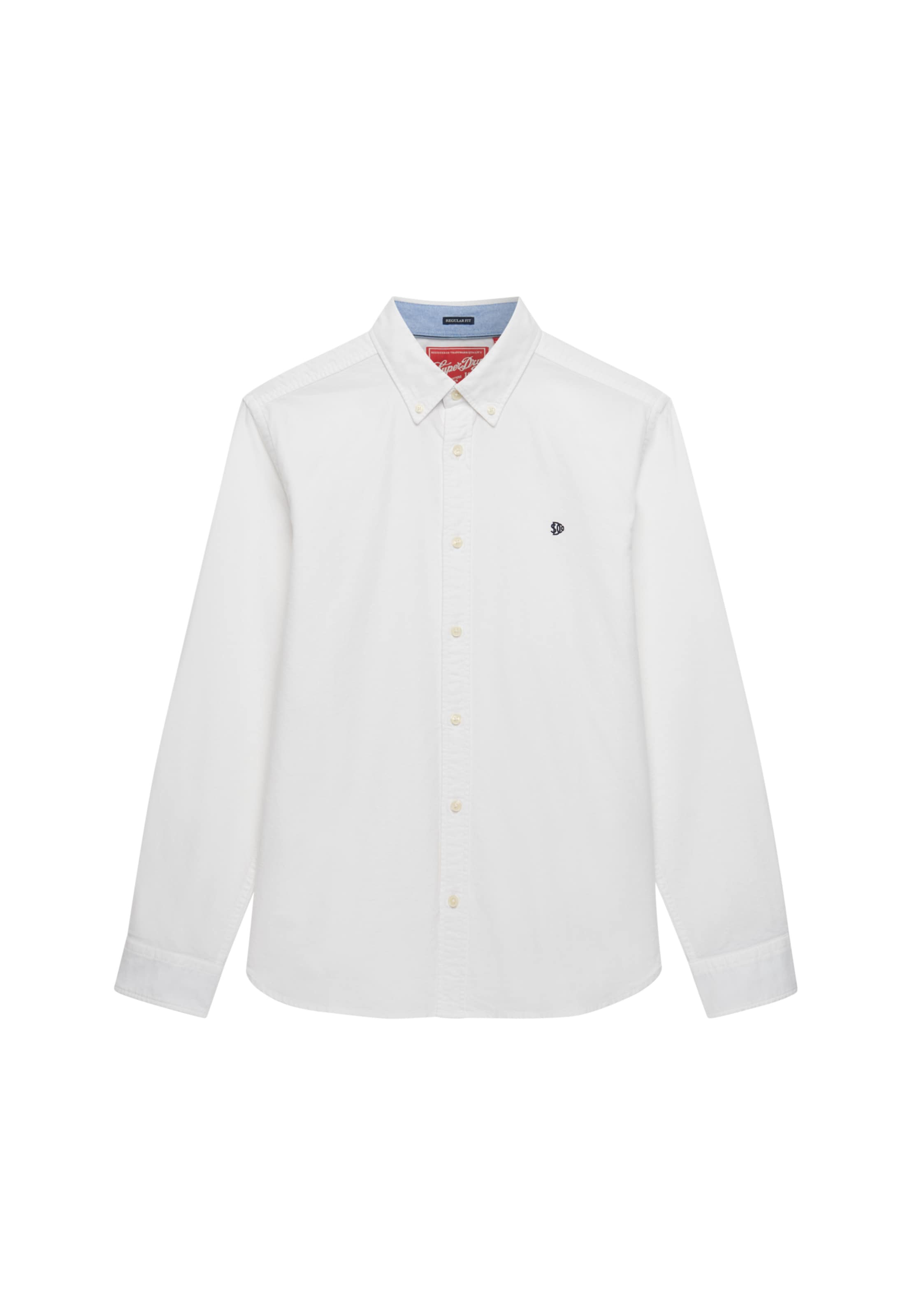 Chemise Superdry & Co en blanc : devant