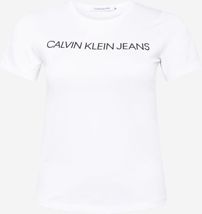 Maglietta Calvin Klein Jeans Curve di colore nero / bianco, Visualizzazione prodotti