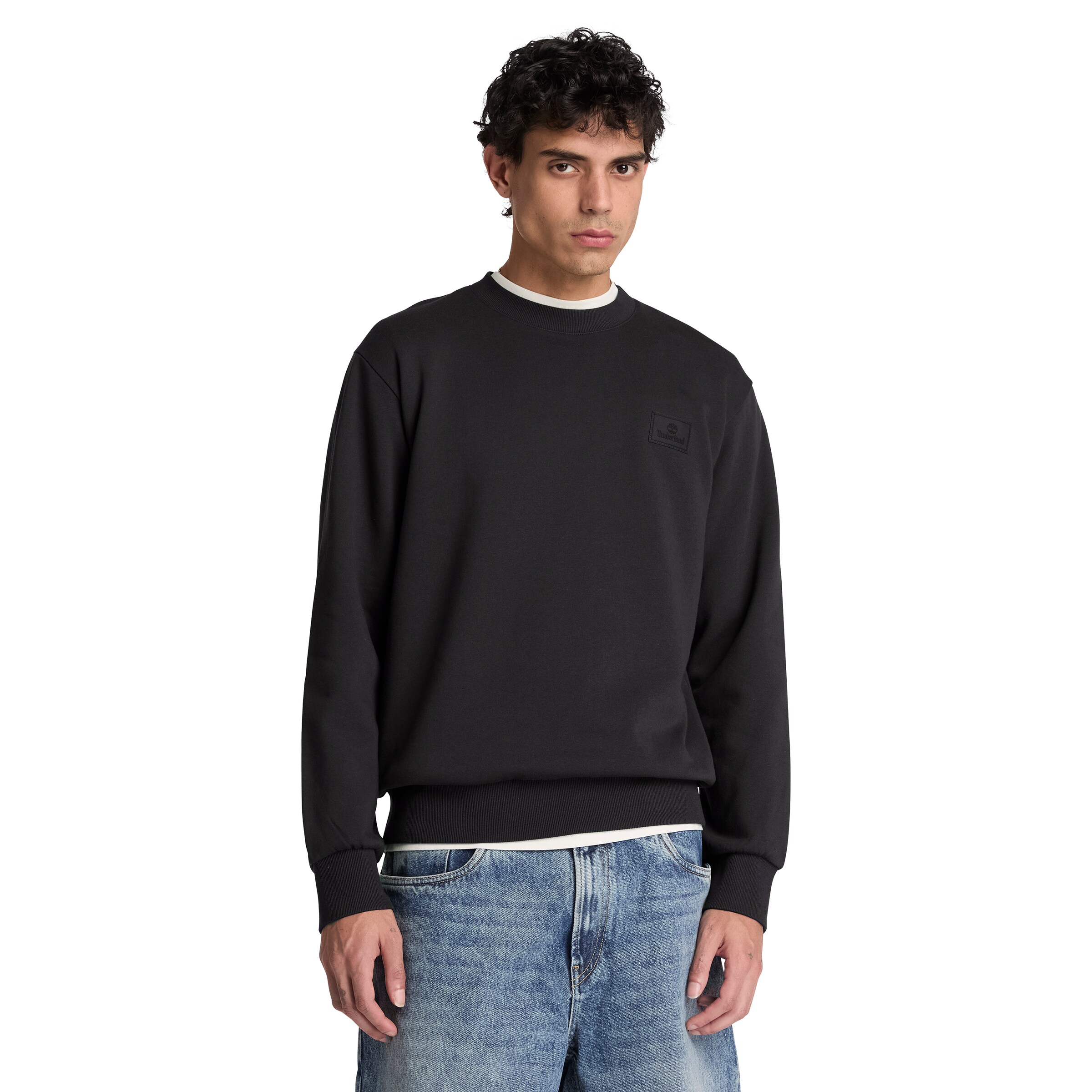 TIMBERLAND Sweatshirt in Schwarz: Vorderseite