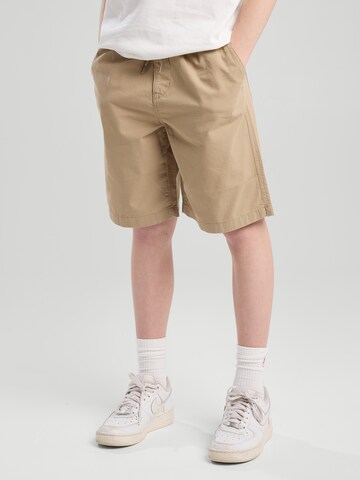 America Today Loosefit Broek in Bruin: voorkant