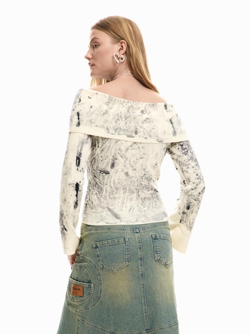 Desigual Sweter 'Oslo' w kolorze biały