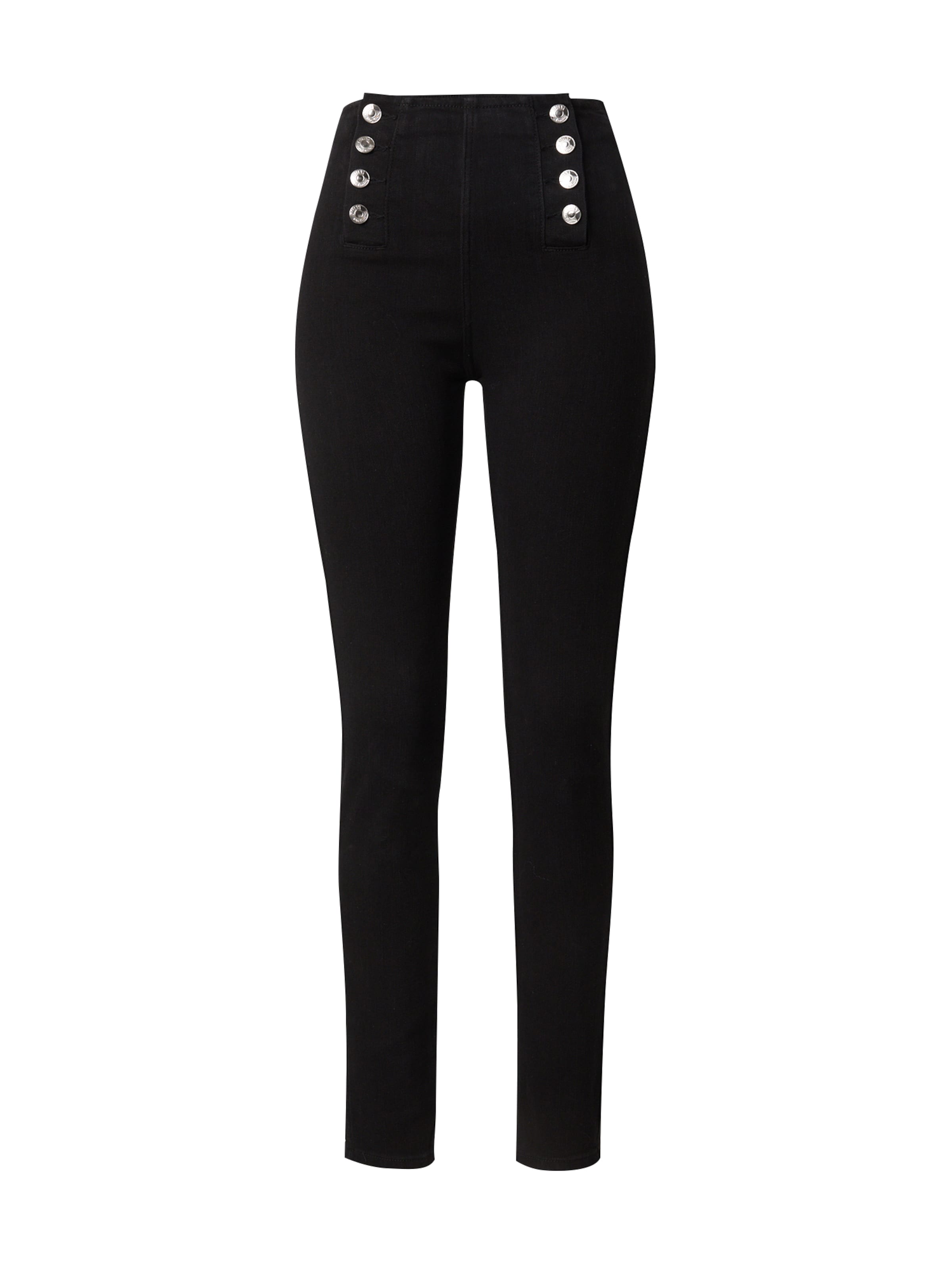 ONLY Skinny Τζιν 'ONLDIANA' σε μαύρο: μπροστά