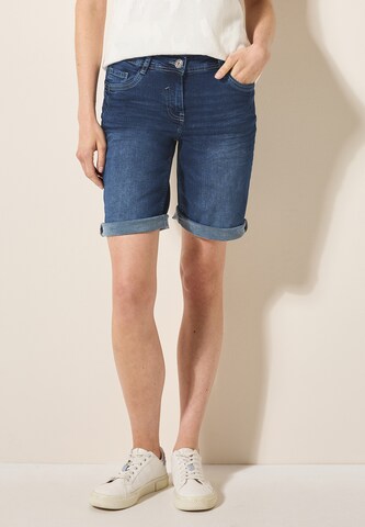 CECIL Regular Jeans in Blue: front