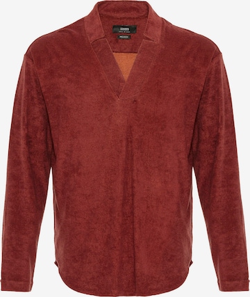 Antioch Shirt in Rood: voorkant
