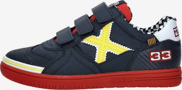 MUNICH Sneakers 'Klittenband Laag' in Blue: front