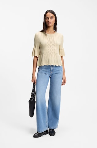 BOSS Pullover ' Farda ' in Gelb