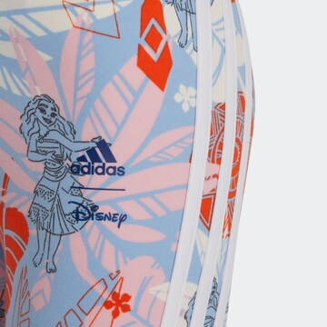 mėlyna ADIDAS SPORTSWEAR Siauras Sportinės kelnės 'Disney Moana'