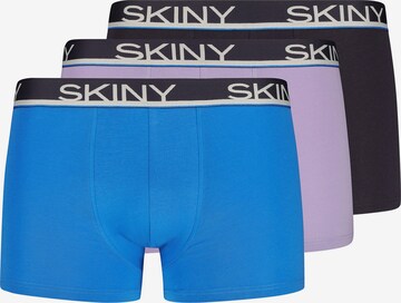 Skiny Boxershorts in Blauw: voorkant