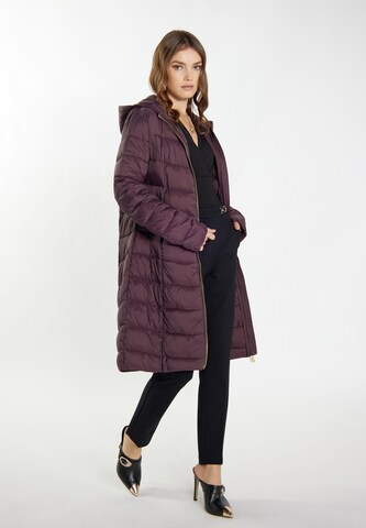 faina Winter coat in Purple