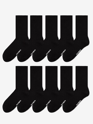 Occulto Socken 'Götz' in Schwarz