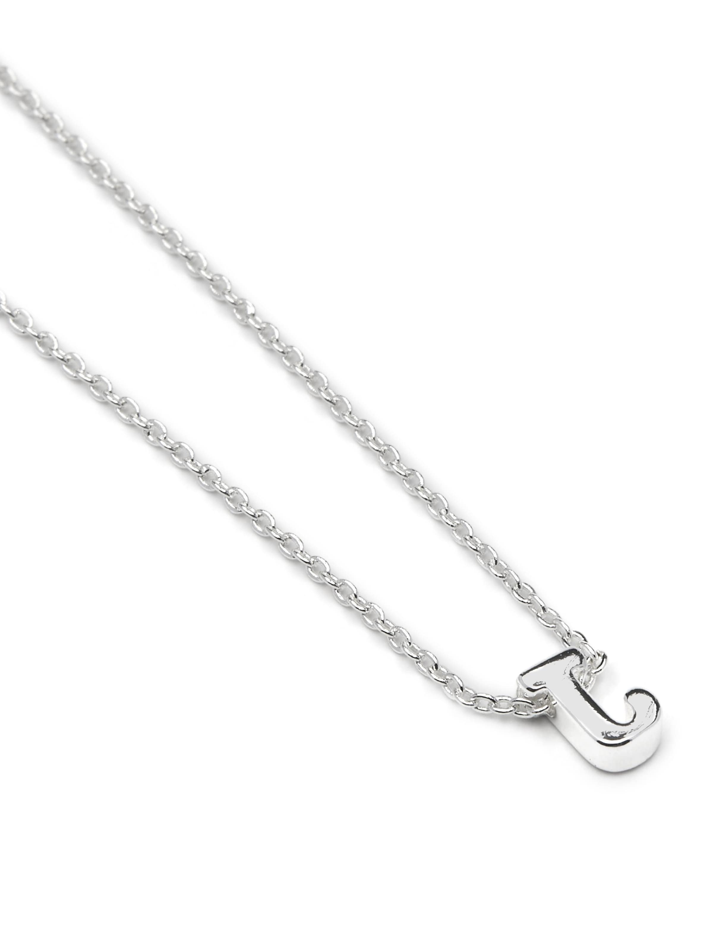 Luxenter Kæde 'J' i sølv