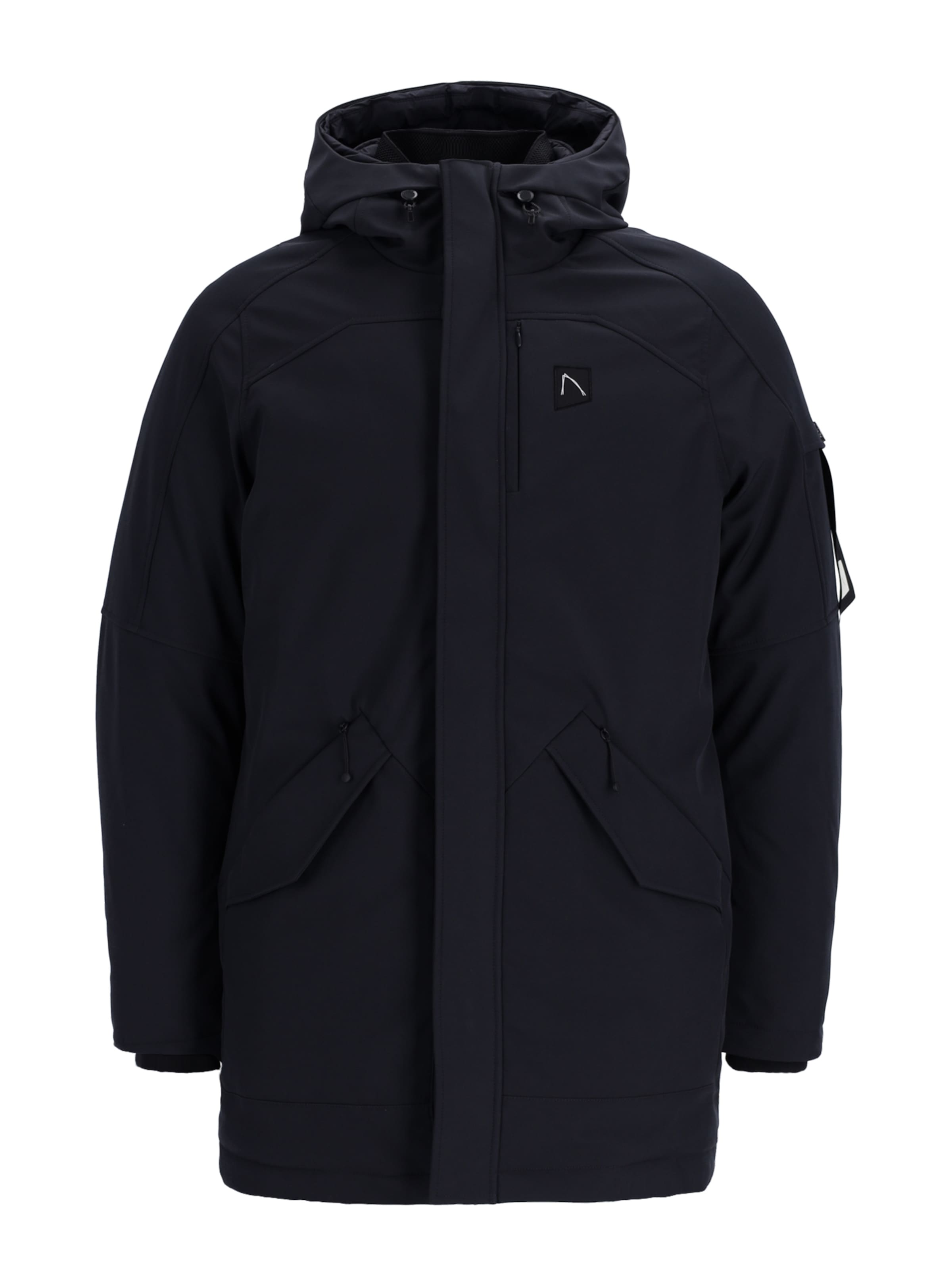 CHASIN' Winterparka in Blauw: voorkant