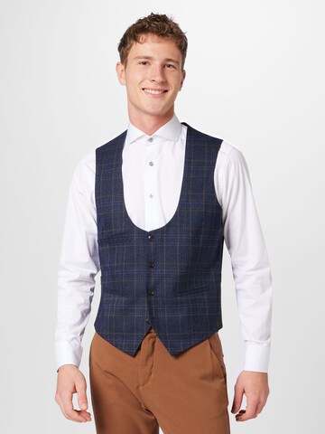 BURTON MENSWEAR LONDON Suit Vest in Blue: front