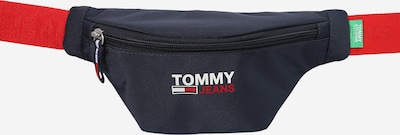 Tommy Jeans Torbica za okrog pasu 'CAMPUS' | mornarska / meta / svetlo rdeča / bela barva, Prikaz izdelka