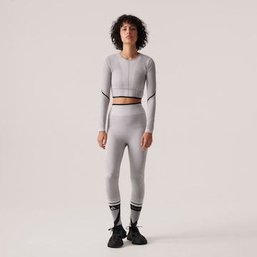 ADIDAS BY STELLA MCCARTNEY Skinny Workout Pants 'Truestrength' in Grey