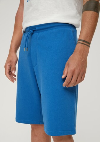 Loosefit Pantalon s.Oliver en bleu