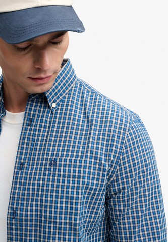 Superdry & Co Comfort fit Overhemd in Blauw