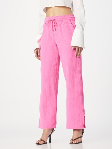 JDY Loose fit Pants 'THEIS' in Pink: front