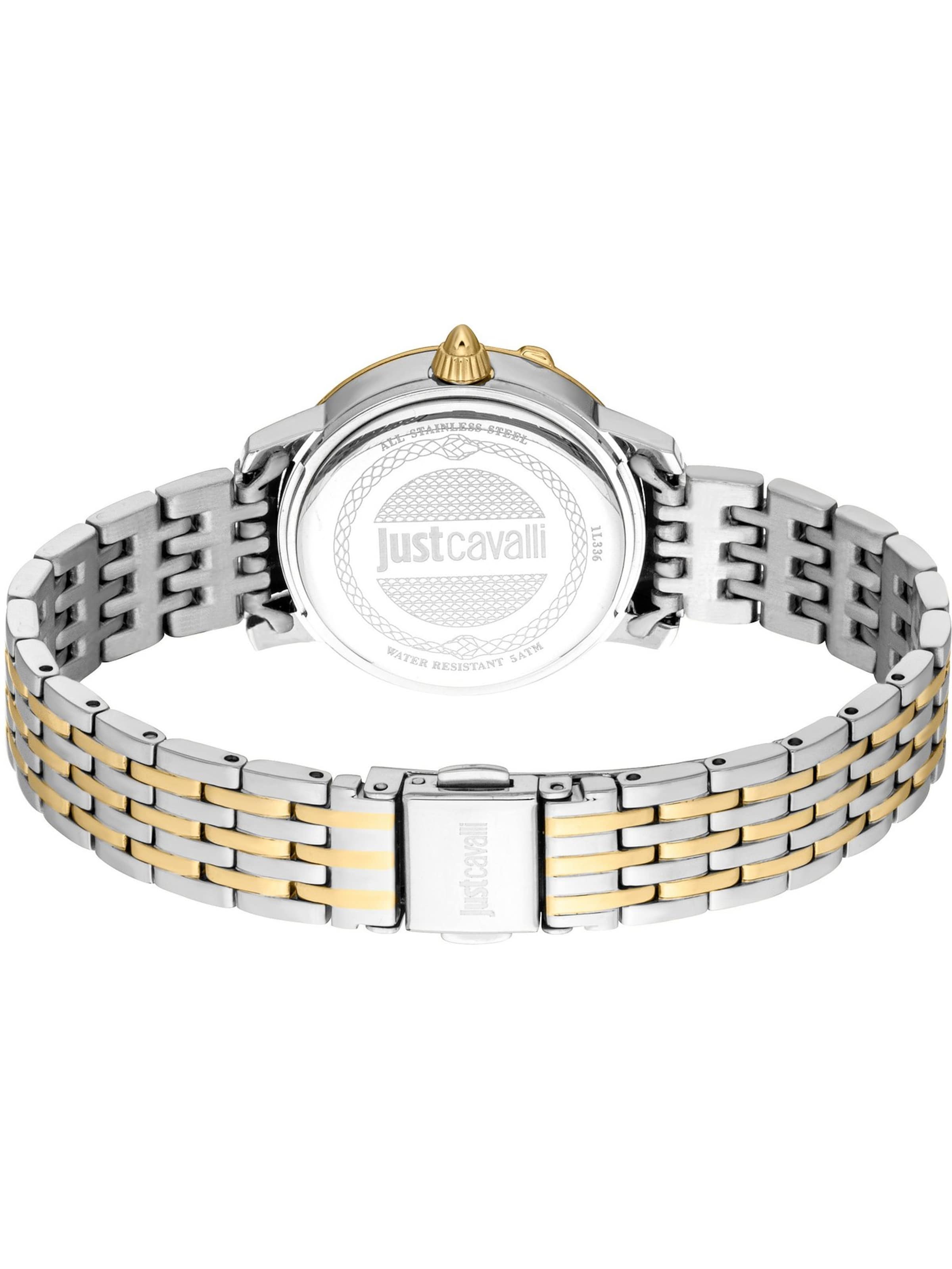 Just Cavalli Analoguhr in Gold