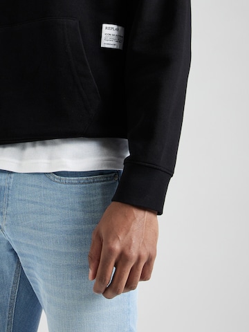 REPLAY Sweatshirt in Schwarz