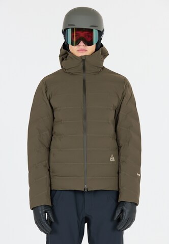 SOS Sports jacket 'Fieberbrunn' in Green: front