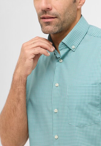 ETERNA Regular fit Button Up Shirt in Blue