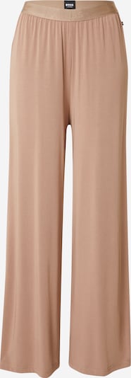 BOSS Black Pantalon de pyjama en beige foncé, Vue avec produit