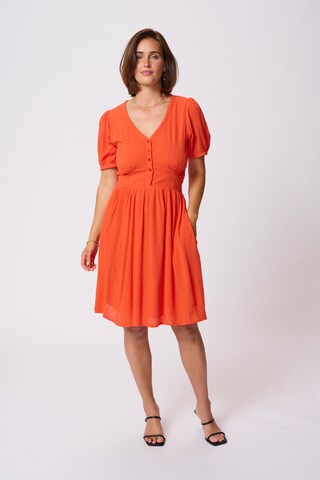 Kaffe Kleid 'ronna' in Orange