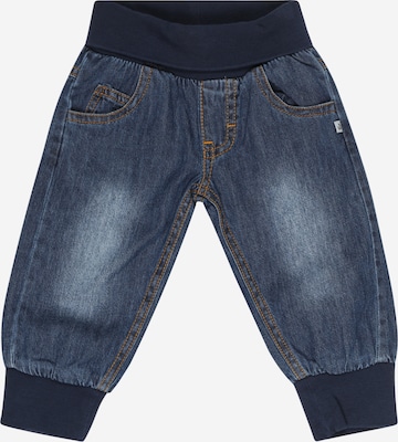 JACKY Tapered Jeans in Blauw: voorkant