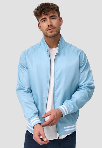 Veste mi-saison 'Ayser' INDICODE JEANS en bleu : devant