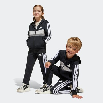 ADIDAS SPORTSWEAR Tracksuit 'Essentials Tiberio' in Black: front