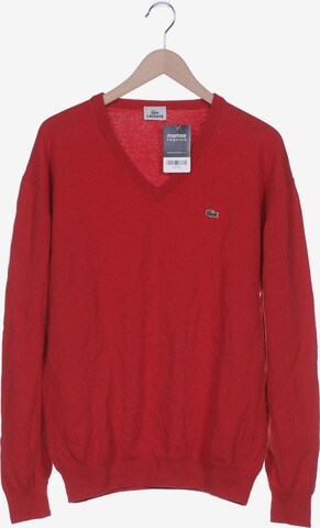 LACOSTE Sweater & Cardigan in XXXL in Red: front