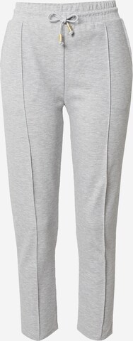 Dorothy Perkins Slim fit Trousers with creases in Grey: front