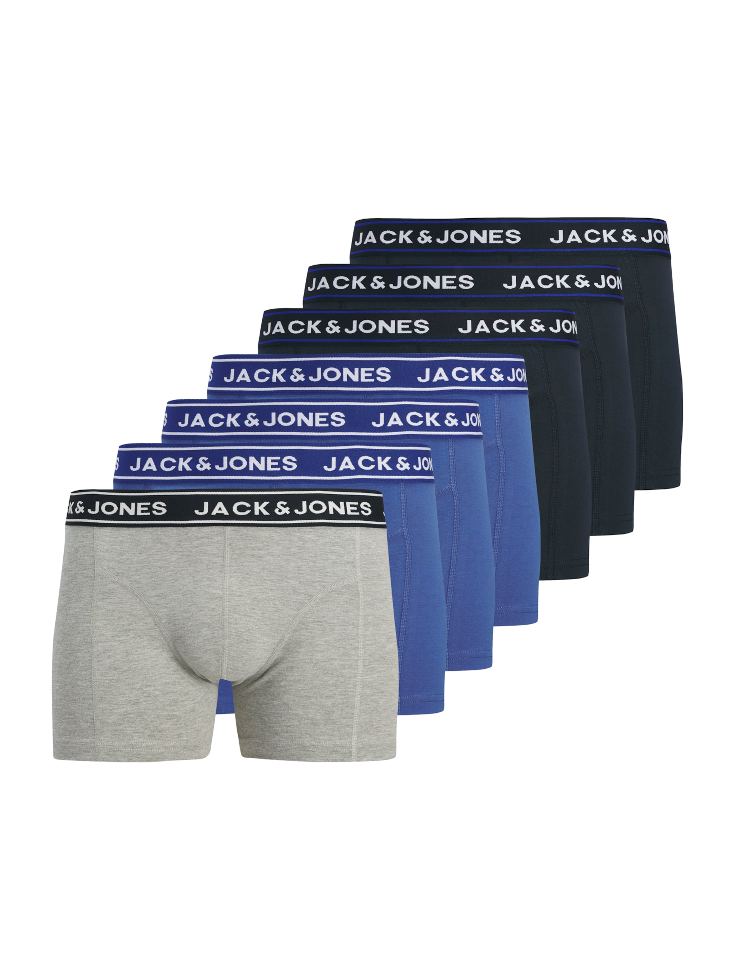 Boxeri 'JACDANNY' de la JACK & JONES pe albastru: față