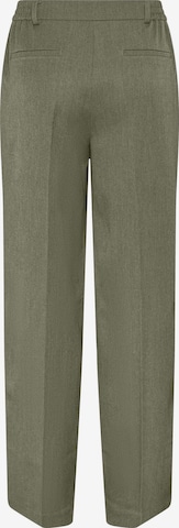 PIECES - Loosefit Pantalón de pinzas 'CAMIL' en verde
