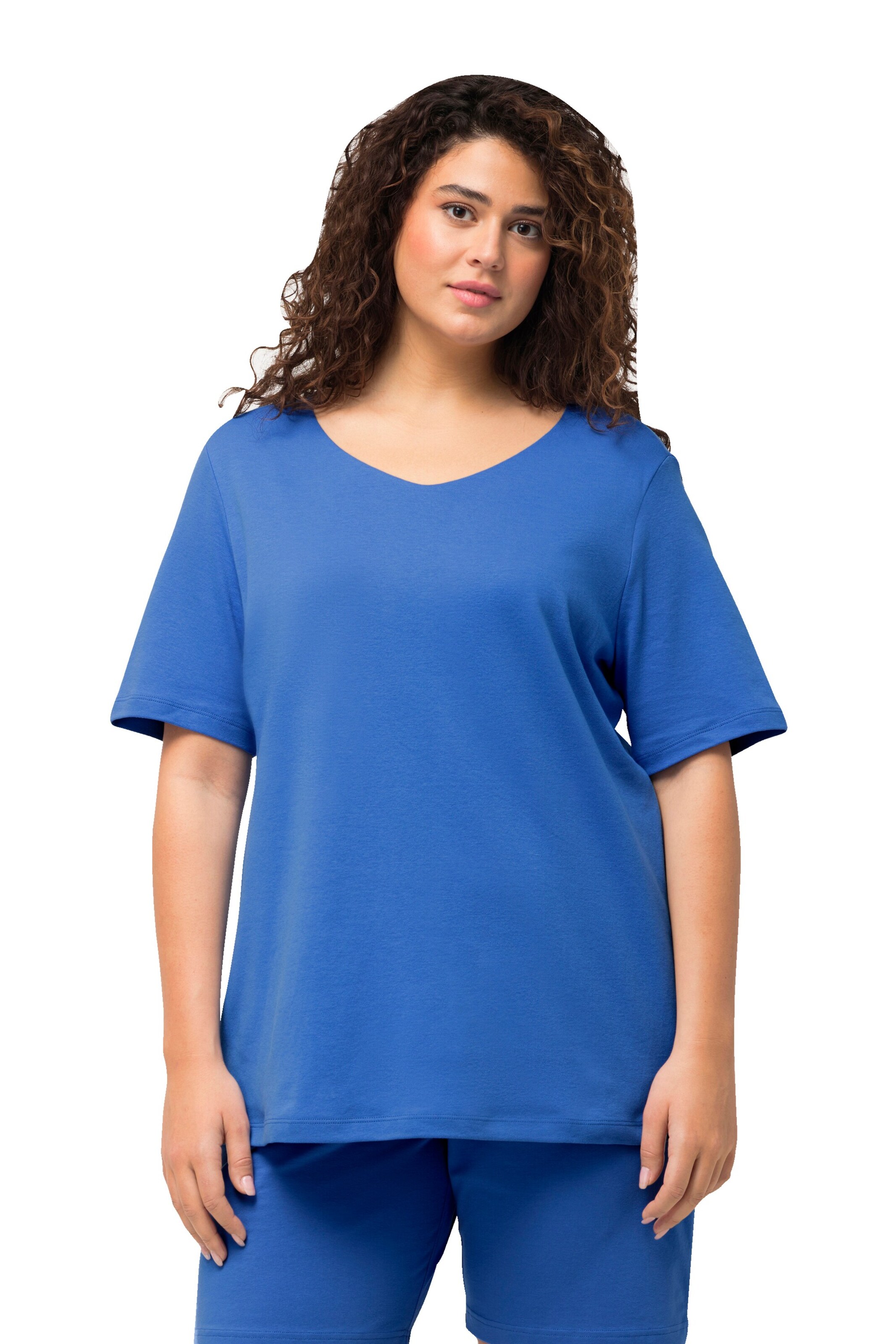 Ulla Popken Shirt in Blue: front