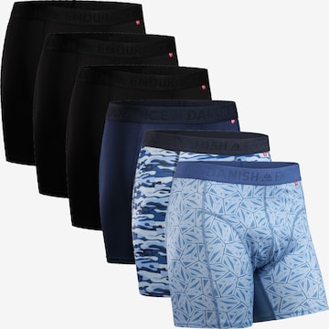 Boxers 'Sports Trunks' DANISH ENDURANCE en bleu : devant
