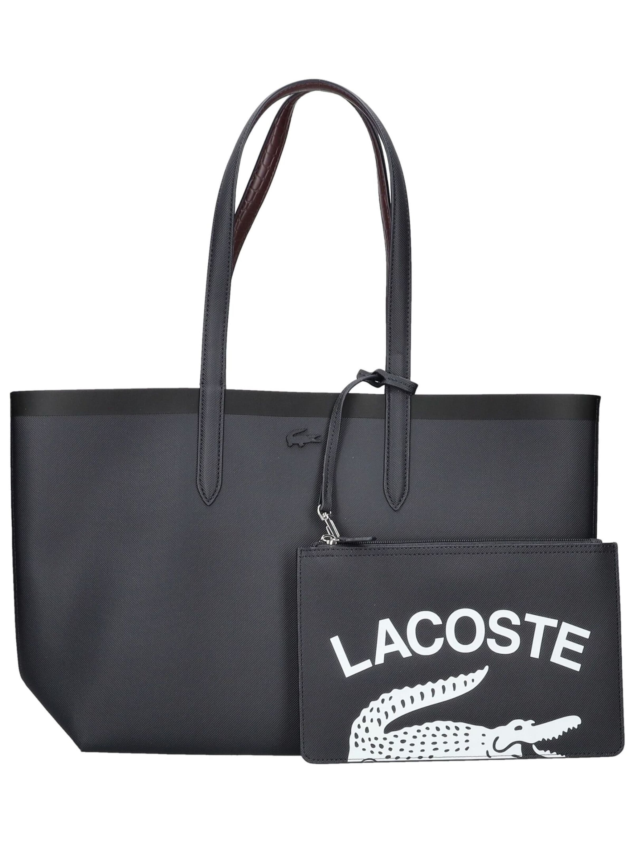 Shopper di LACOSTE in nero: frontale