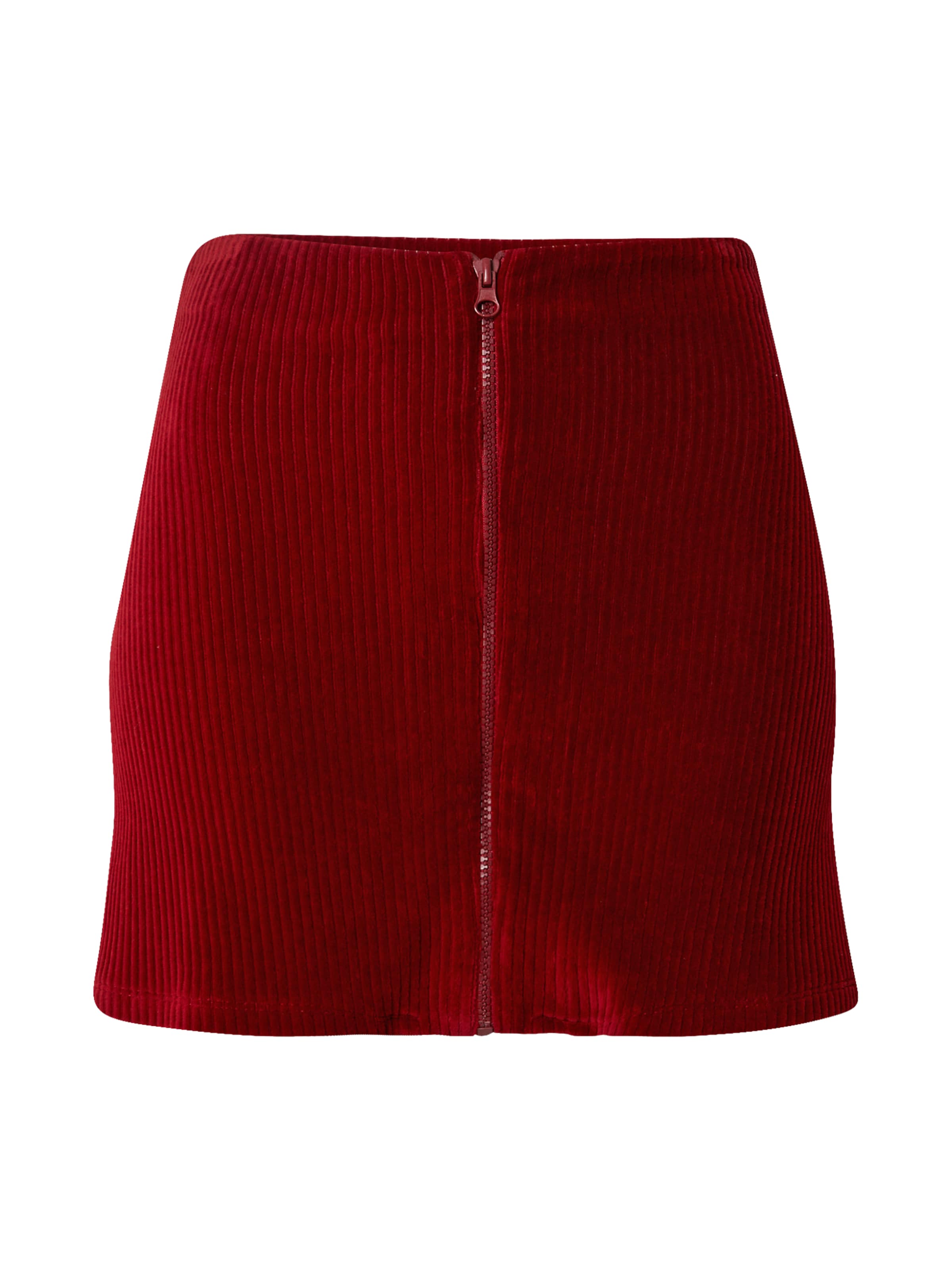 raudona VIERVIER Sijonas &#x27;Hira&#x27;: priekis