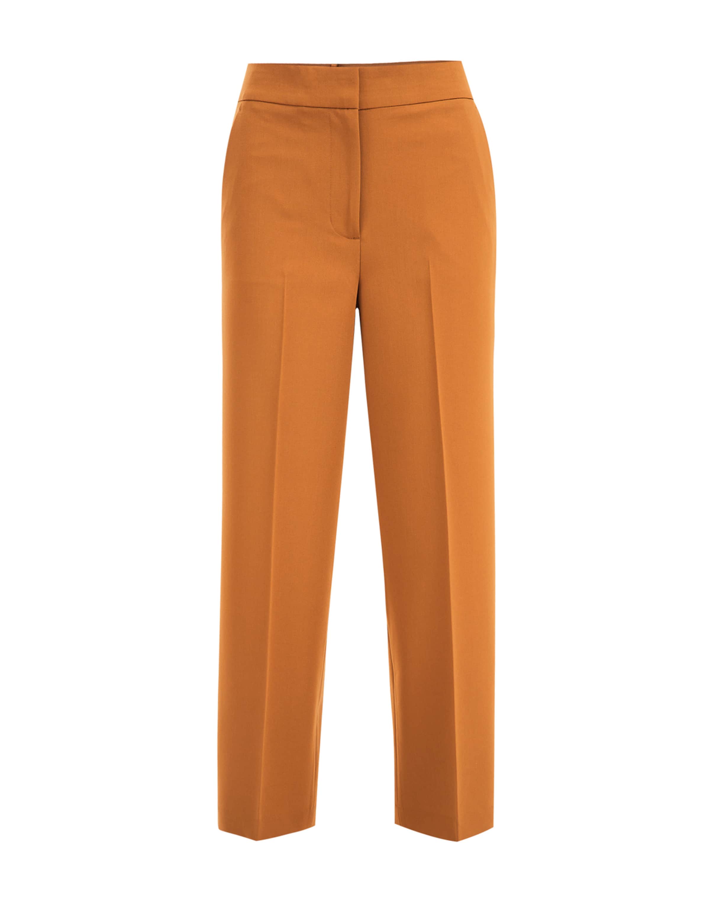 WE Fashion Szabványos Nadrág - barna: elől