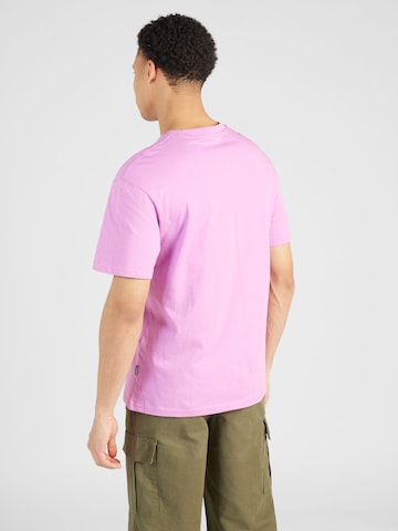 JACK & JONES Μπλουζάκι 'GRAND' σε ροζ