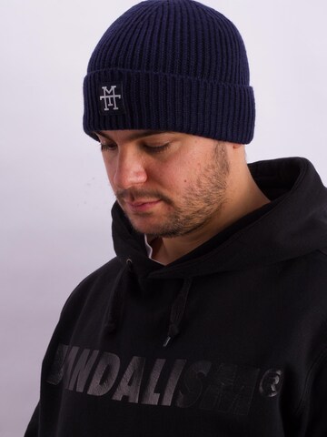 Manufaktur13 Beanie 'Heavy Knit' in Blue