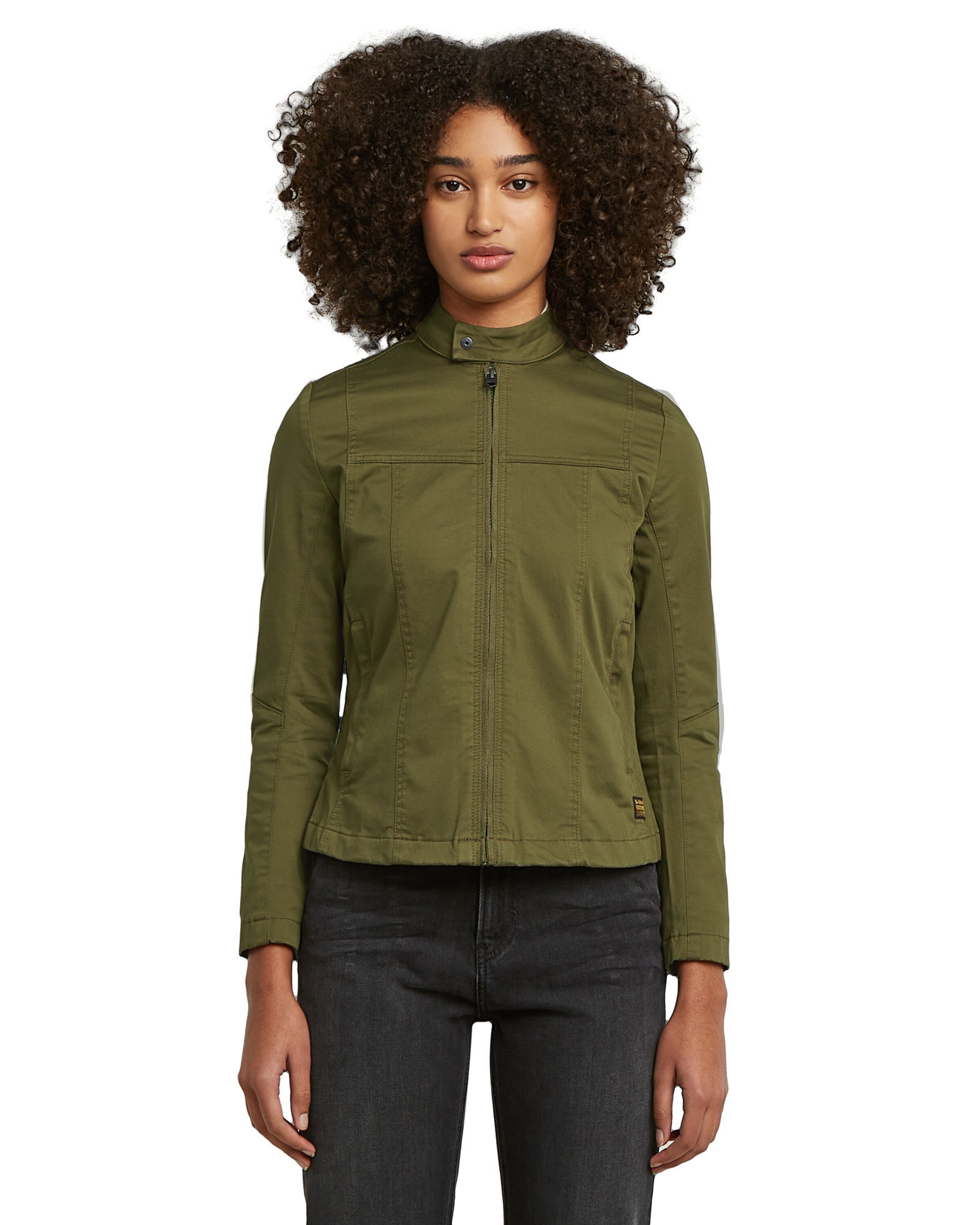 G-STAR Tussenjas in Groen: voorkant