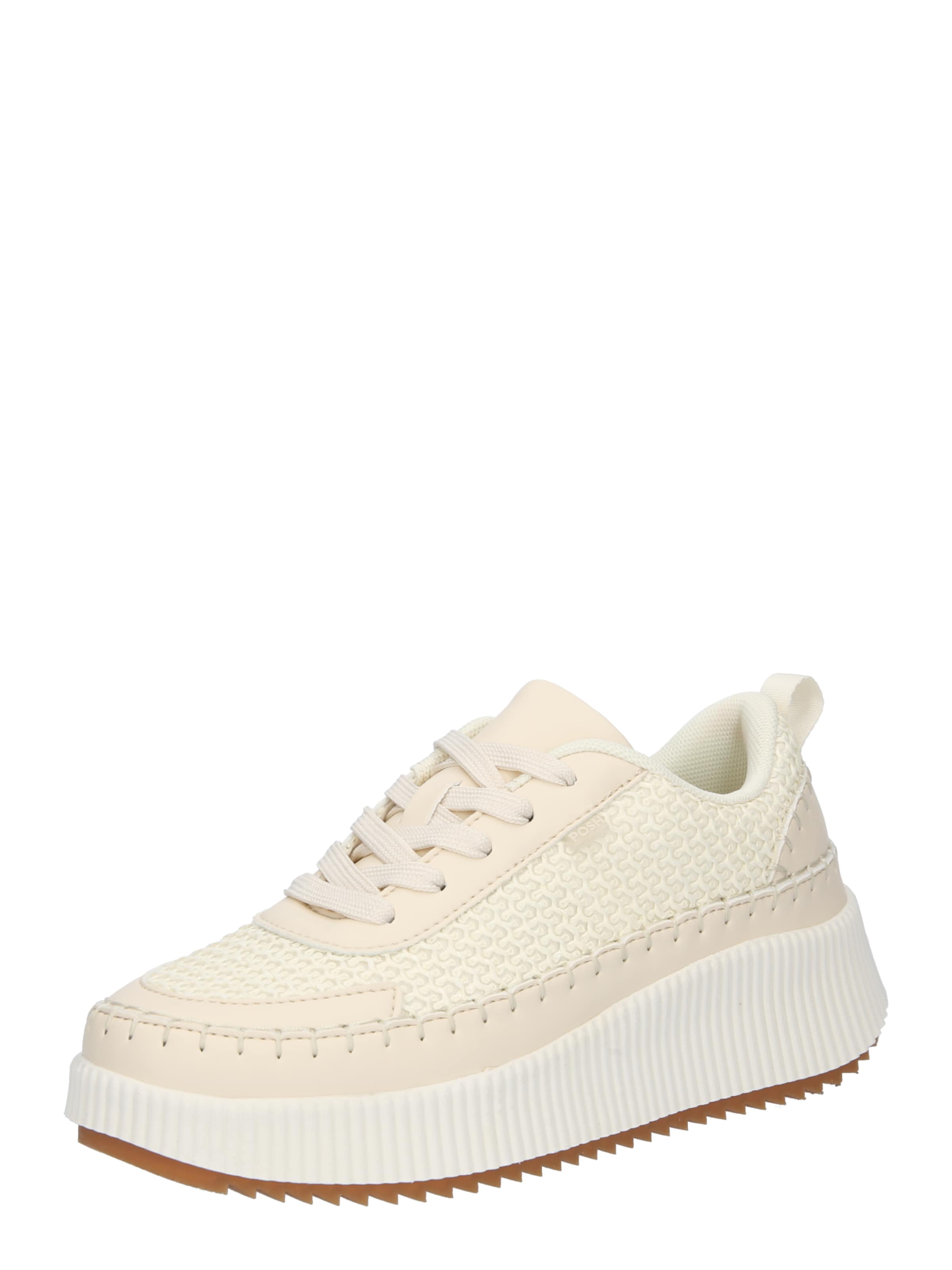 PS Poelman Tenisky – béžová: přední strana