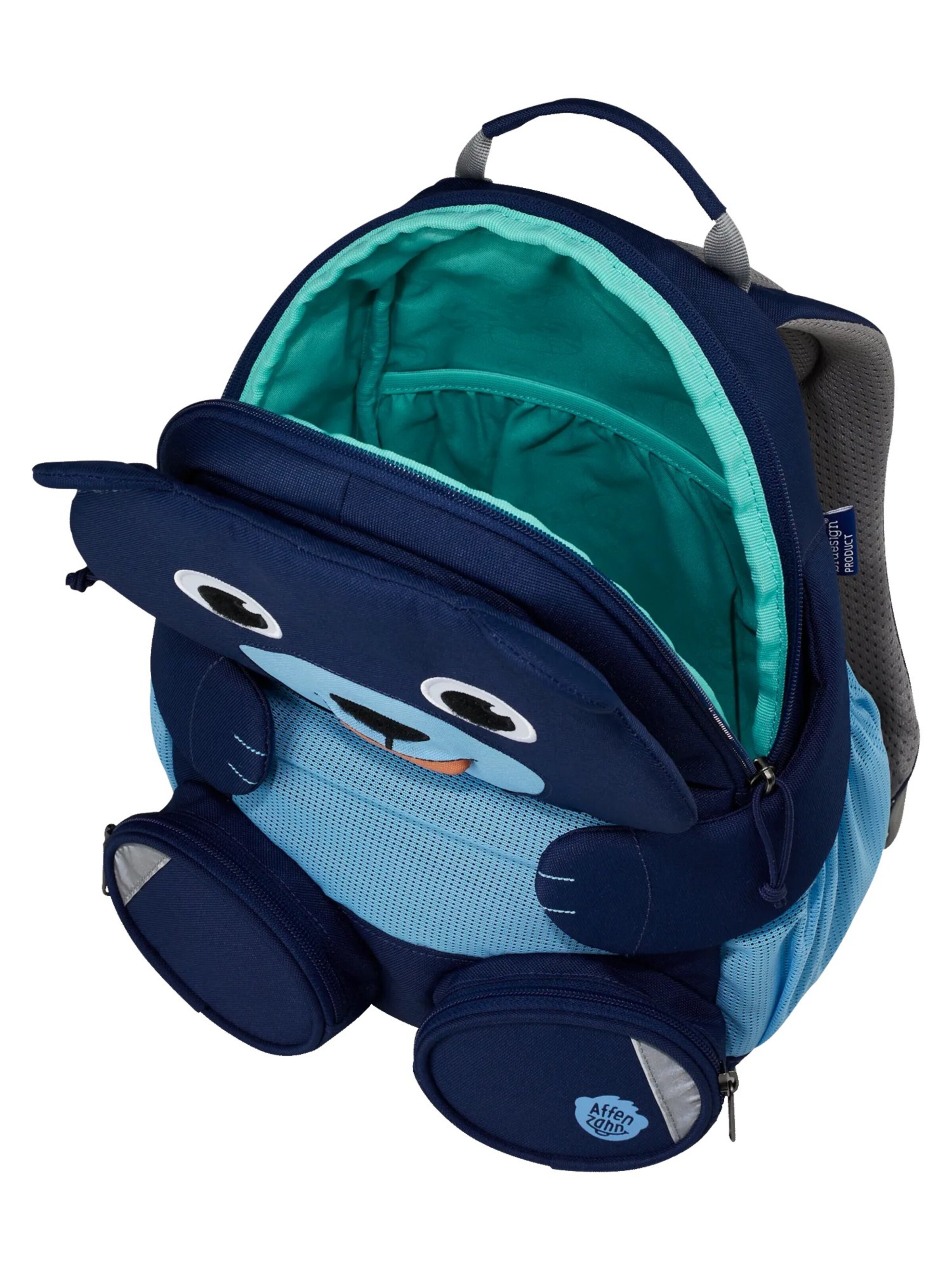 Affenzahn Backpack 'Großer Freund' in Blue