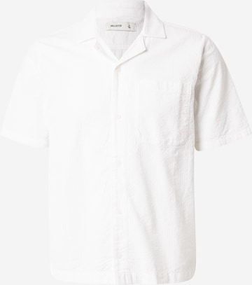 Chemise 'JAN2' HOLLISTER en blanc : devant