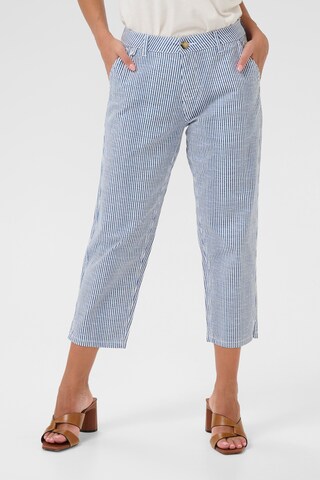 regular Pantaloni 'Berta' di Cream in blu: frontale