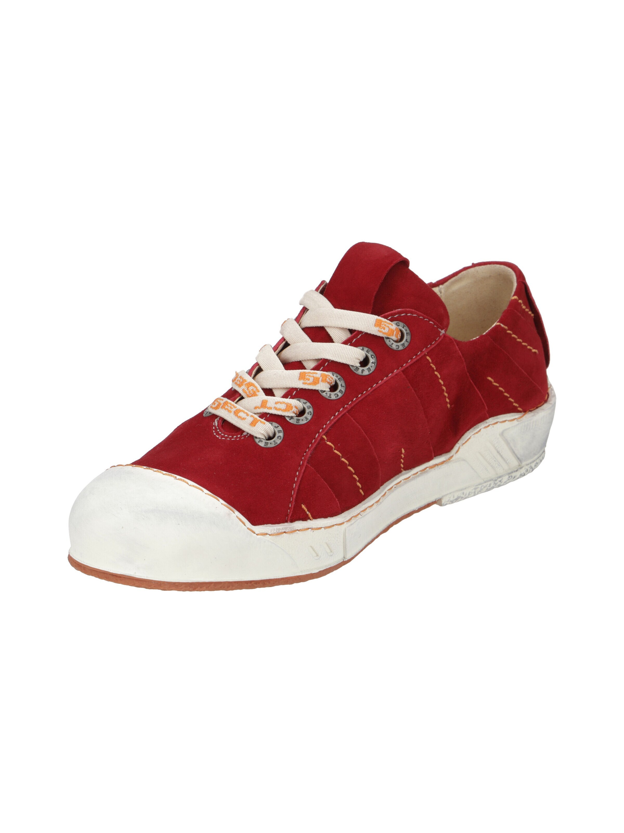 EJECT Lace-Up Shoes in Red: front