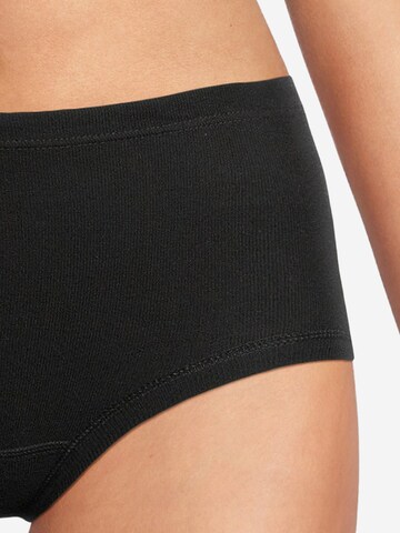 CON-TA Slip 'Feinripp' in Black