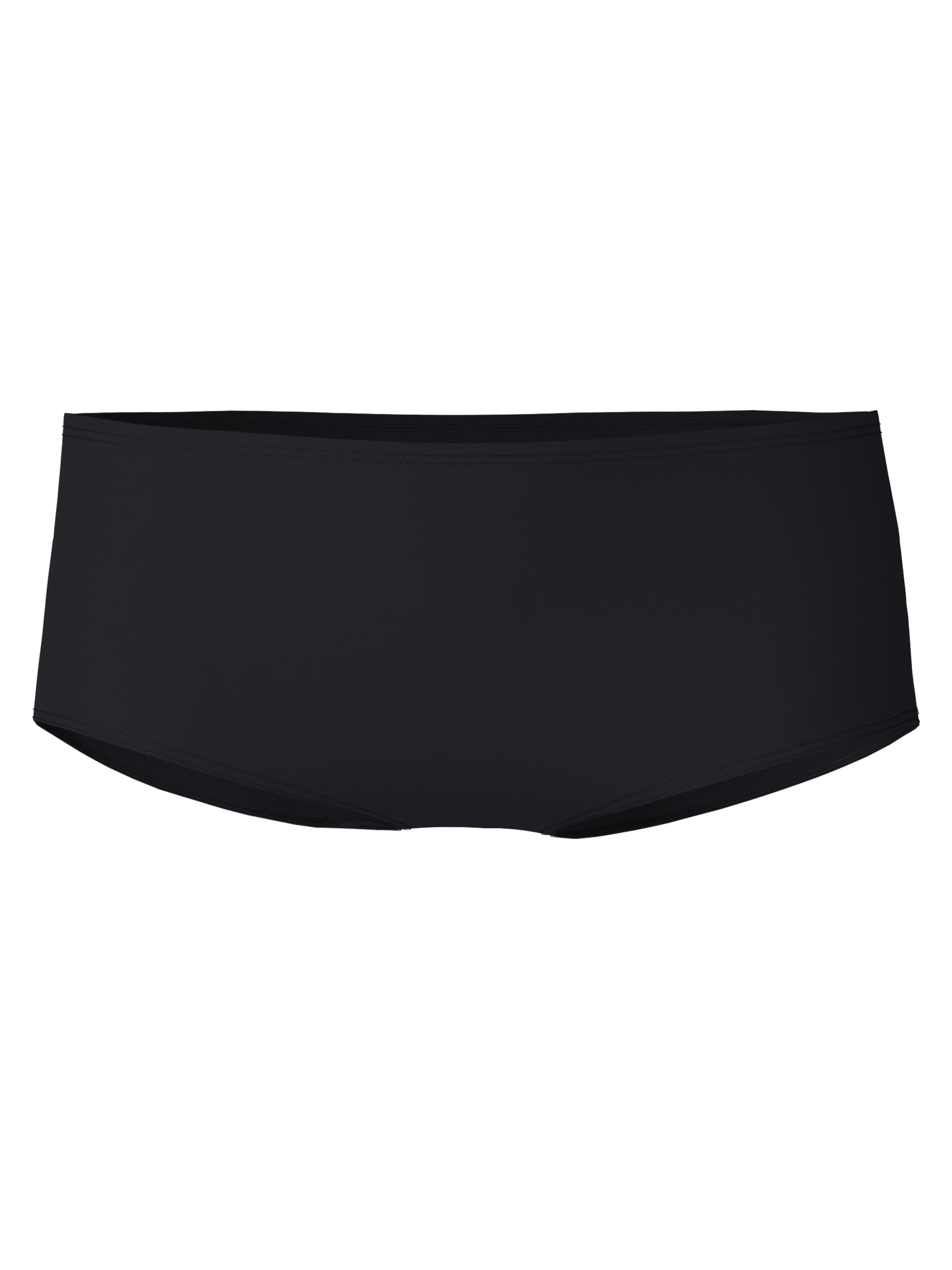 CALIDA Boyshorts 'Essential Cotton' in Black: front